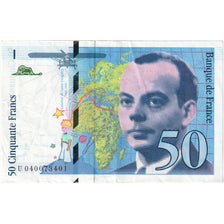 France, 50 Francs, St Exupéry, U040073401, SUP