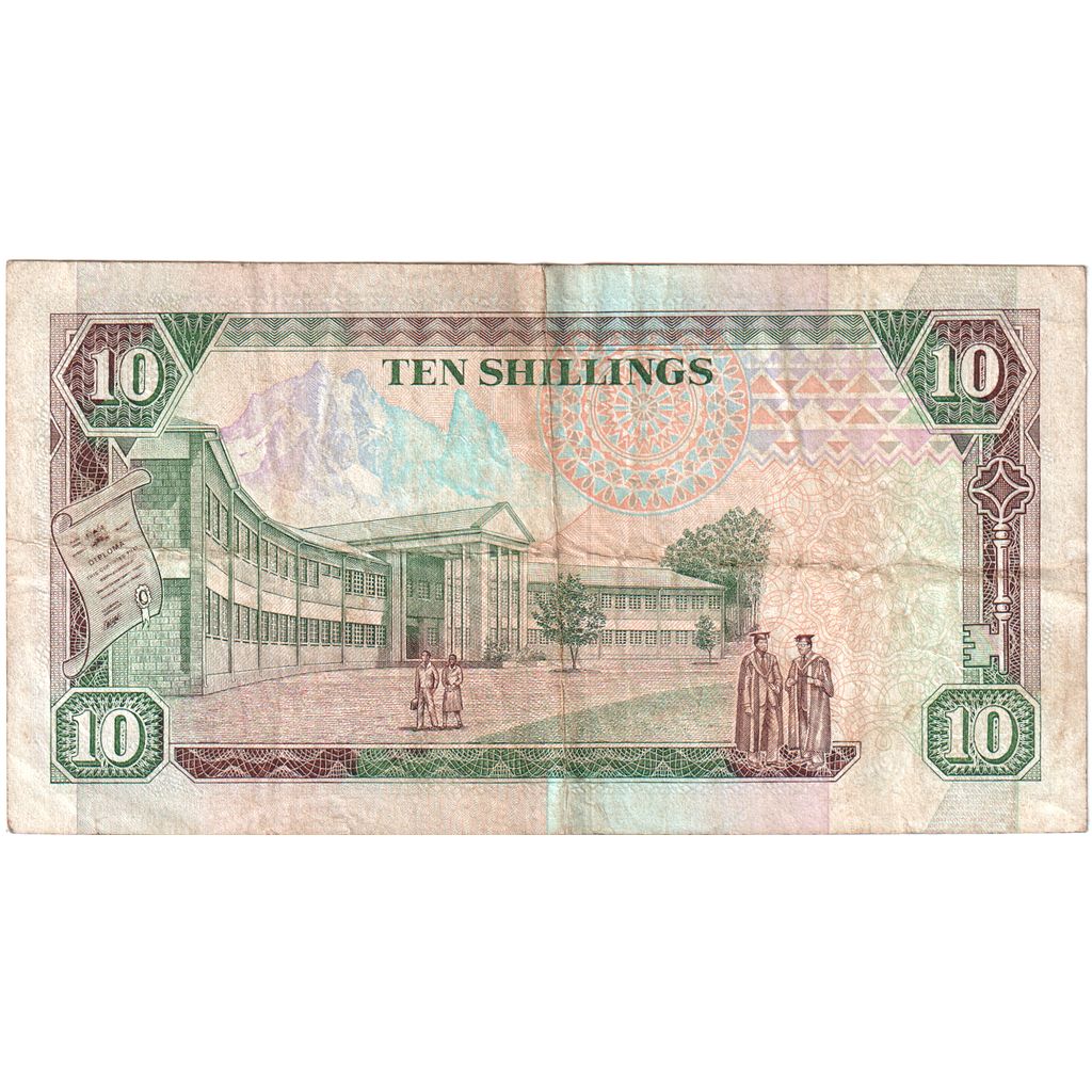 Kenia, 10 Shillings, 1993-07-01, TB