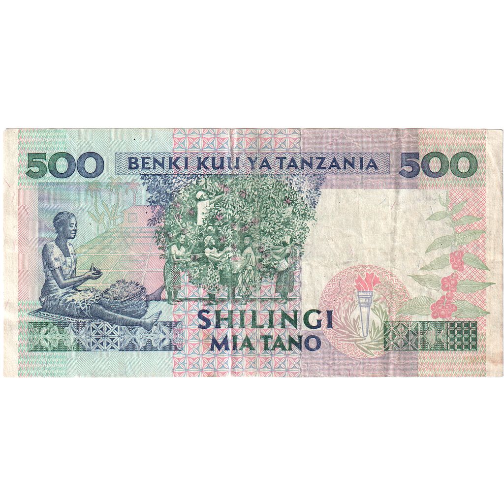 Tanzanie, 500 Shilingi, TTB