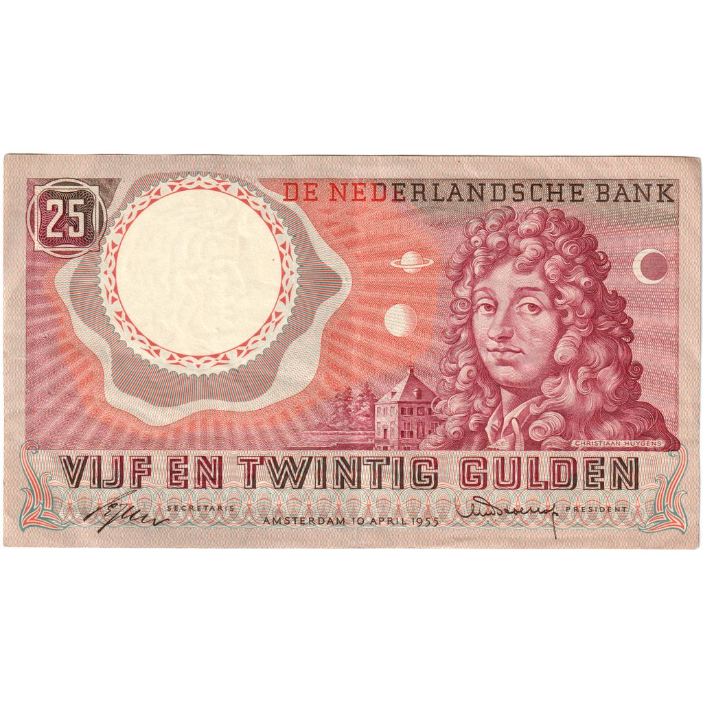 Niederlande, 25 Gulden, 1955-04-10, SS+