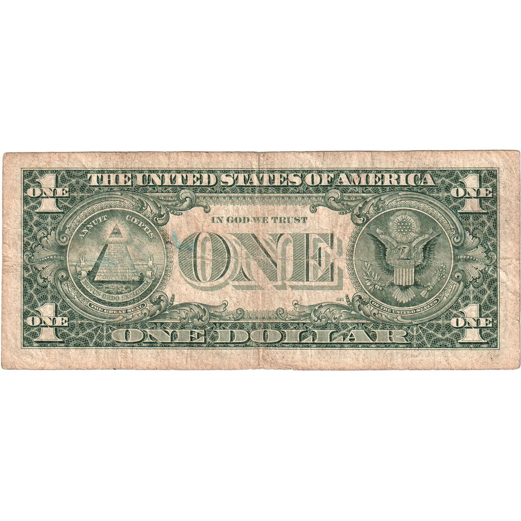 Estados Unidos, One Dollar, RC+