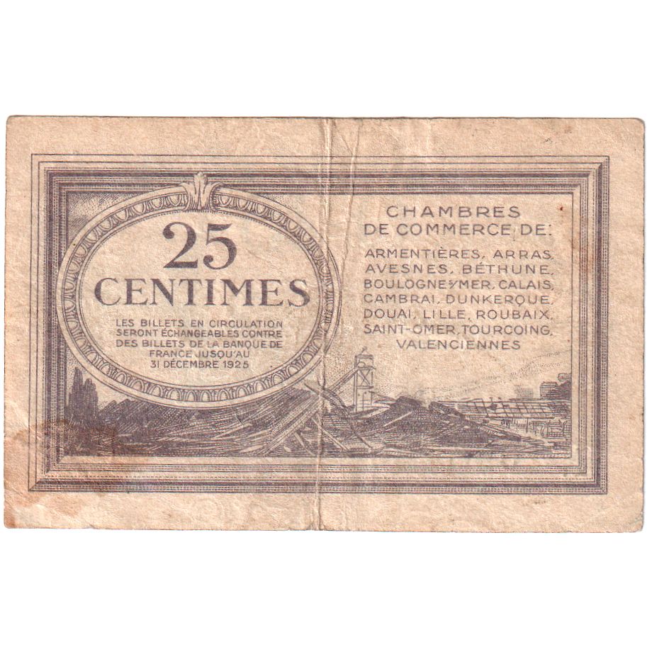 Frankreich, 25 Centimes, 090100 A1, S, Pirot:94-3