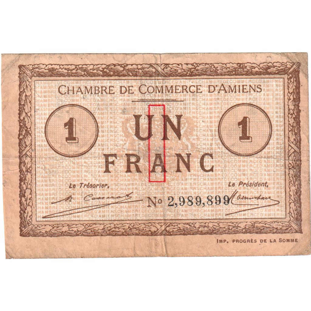 Francja, 1 Franc, 2989899, F(12-15), Pirot:7-51