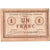 France, 1 Franc, 2989899, B+, Pirot:7-51