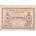 Frankreich, Bayonne, 50 Centimes, 1918-01-30, Serie AAA 02812, Chambre de