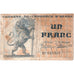 França, 1 Franc, 049 845, Arras, VG(8-10), Pirot:13-5