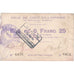 Francia, 25 Centimes, 1915-08-16, 8926, BC+, Pirot:02-531