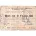 Frankreich, 50 Centimes, 1915-03-12, 1496, SGE+, Pirot:02-531