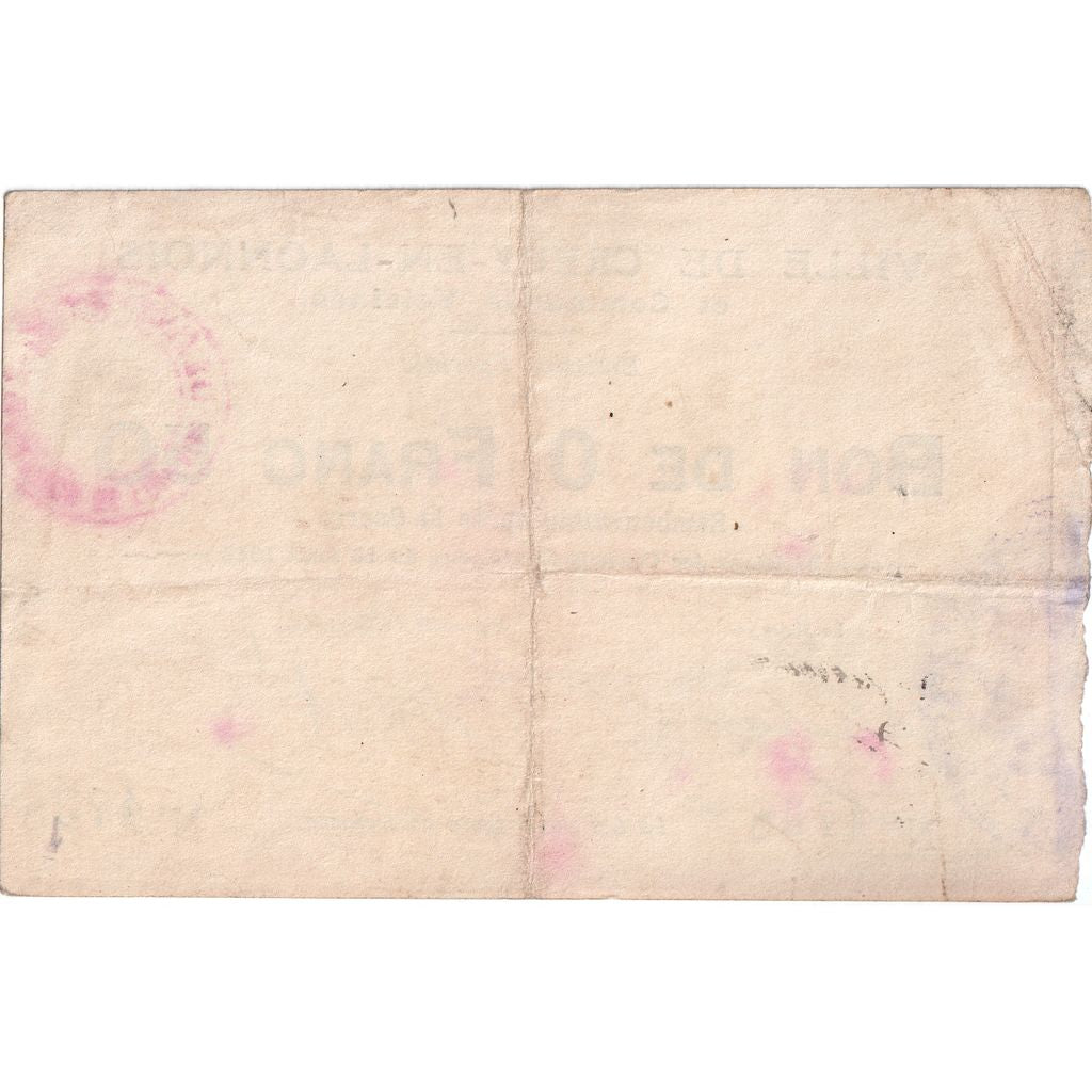 Francia, 50 Centimes, 1915-08-16, 4738, BC+, Pirot:02-531