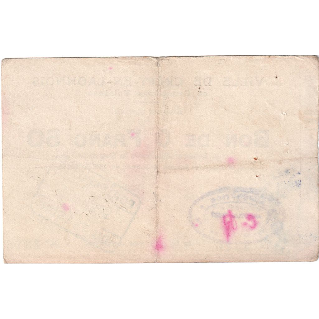 Francia, 50 Centimes, 1915-08-16, 4738, BC+, Pirot:02-531