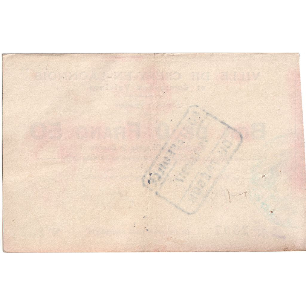 Francia, 50 Centimes, 1915-08-16, 4738, BC+, Pirot:02-531