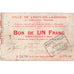 Frankreich, 1 Franc, 1915-03-12, 3620, SGE+, Pirot:02-531
