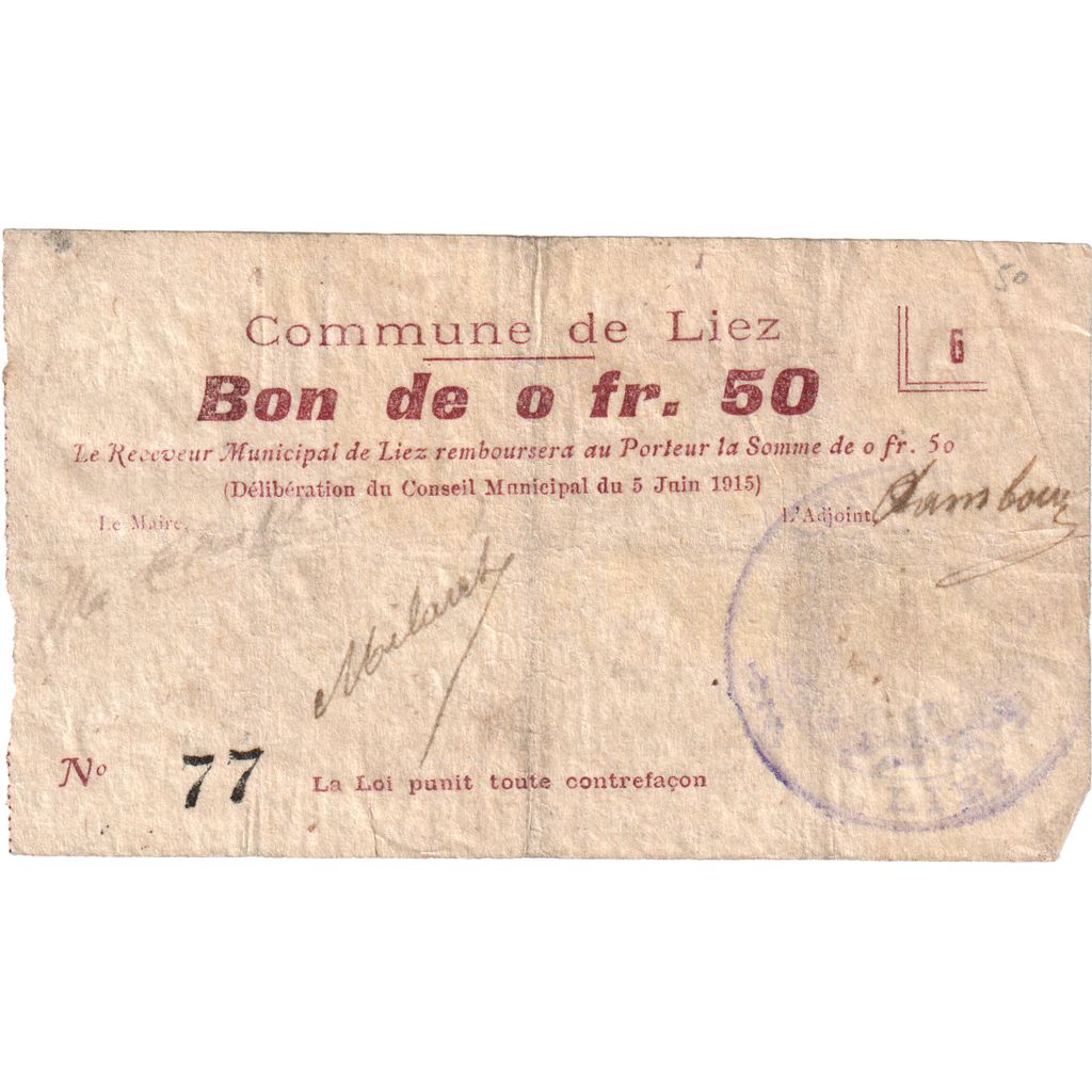 Frankreich, 25 Centimes, 1915-06-05, 71, S+, Pirot:02-531