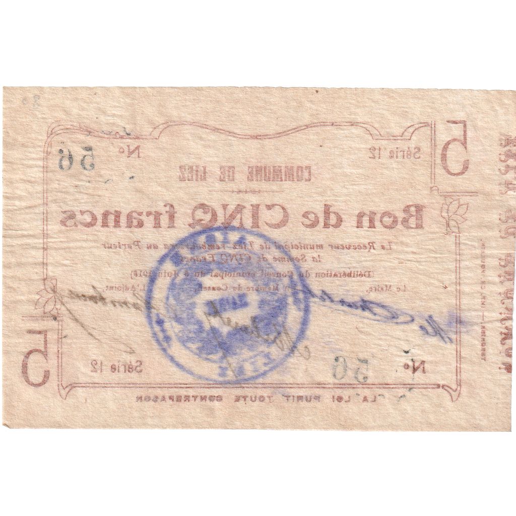 Frankreich, 25 Centimes, 1915-06-05, 71, S+, Pirot:02-531
