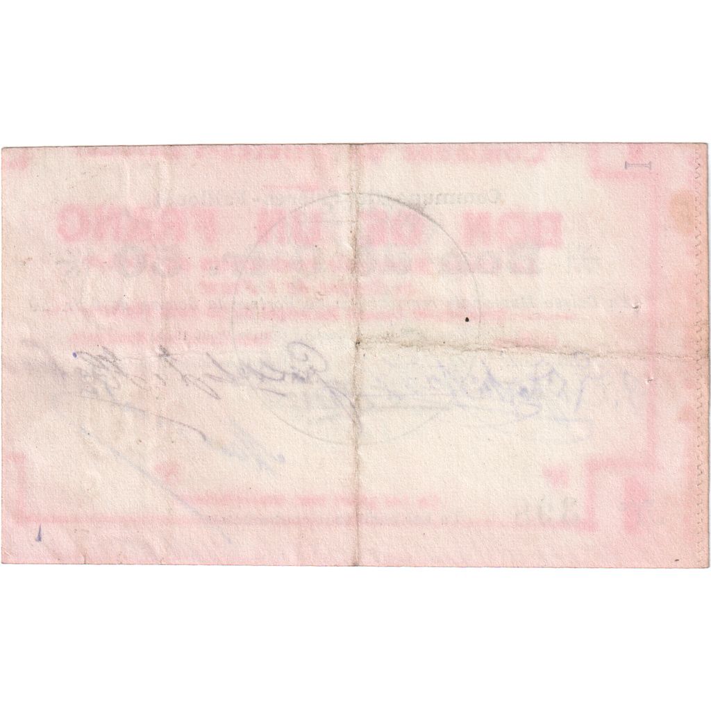 Francia, 25 Centimes, 1915-08-18, 1196, BC, Pirot:02-531