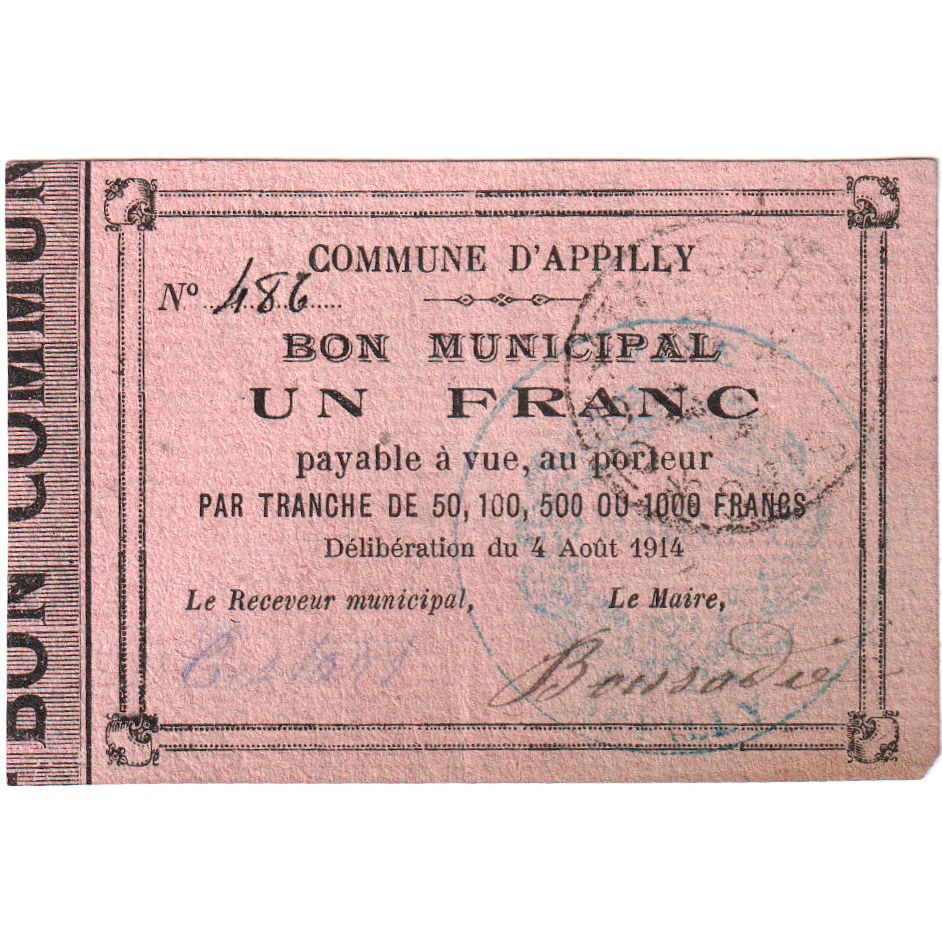 Frankreich, 50 Centimes, 1915-08-17, 251, S+