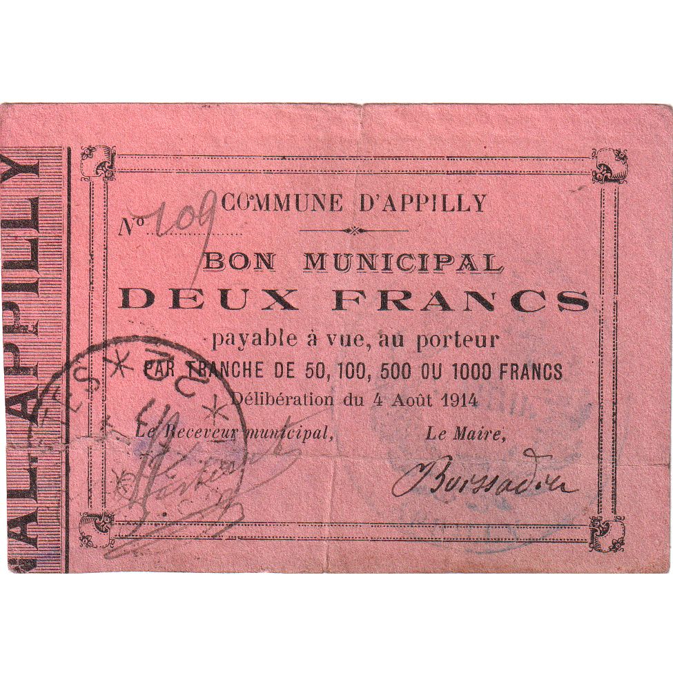 Francia, 50 Centimes, 1915-08-17, 251, BC+