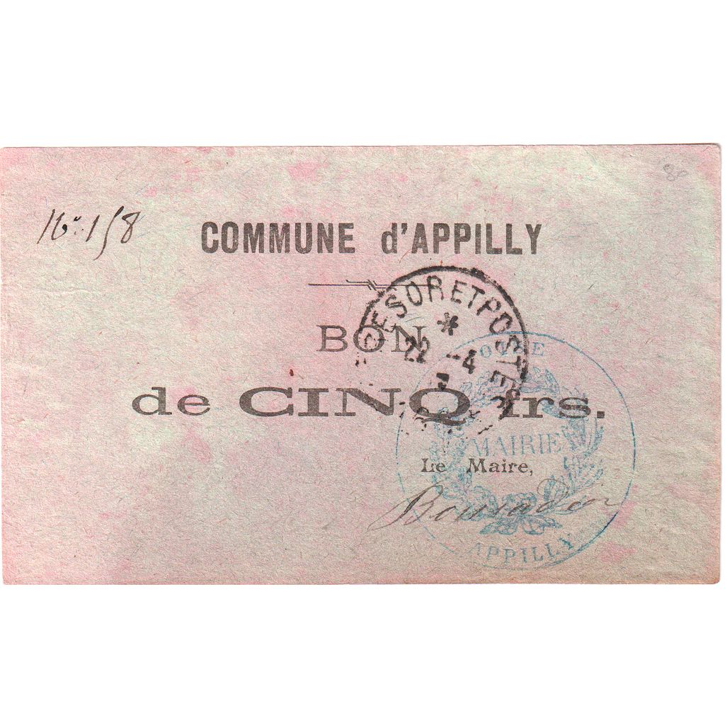 Francia, 1 Franc, BC