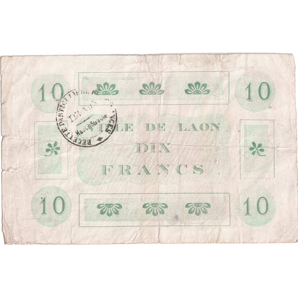 Frankreich, 10 Francs, 1916-02-05, 14233, S, Pirot:02-1309