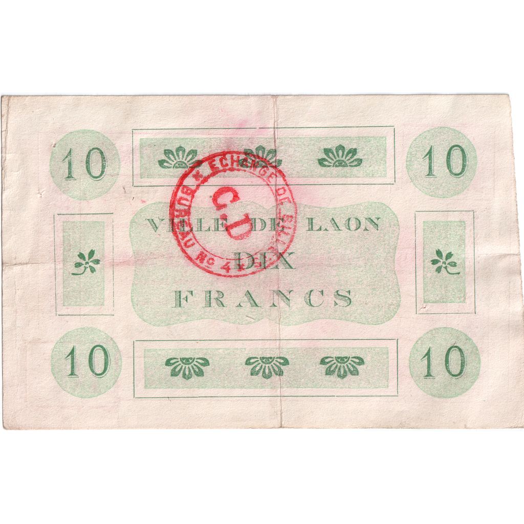 Frankreich, 10 Francs, 1916-02-05, 14233, S, Pirot:02-1309