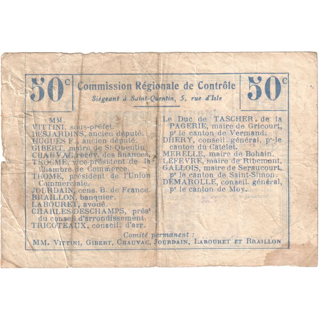 Francia, 50 Centimes, 290436, BC, Pirot:02-2404