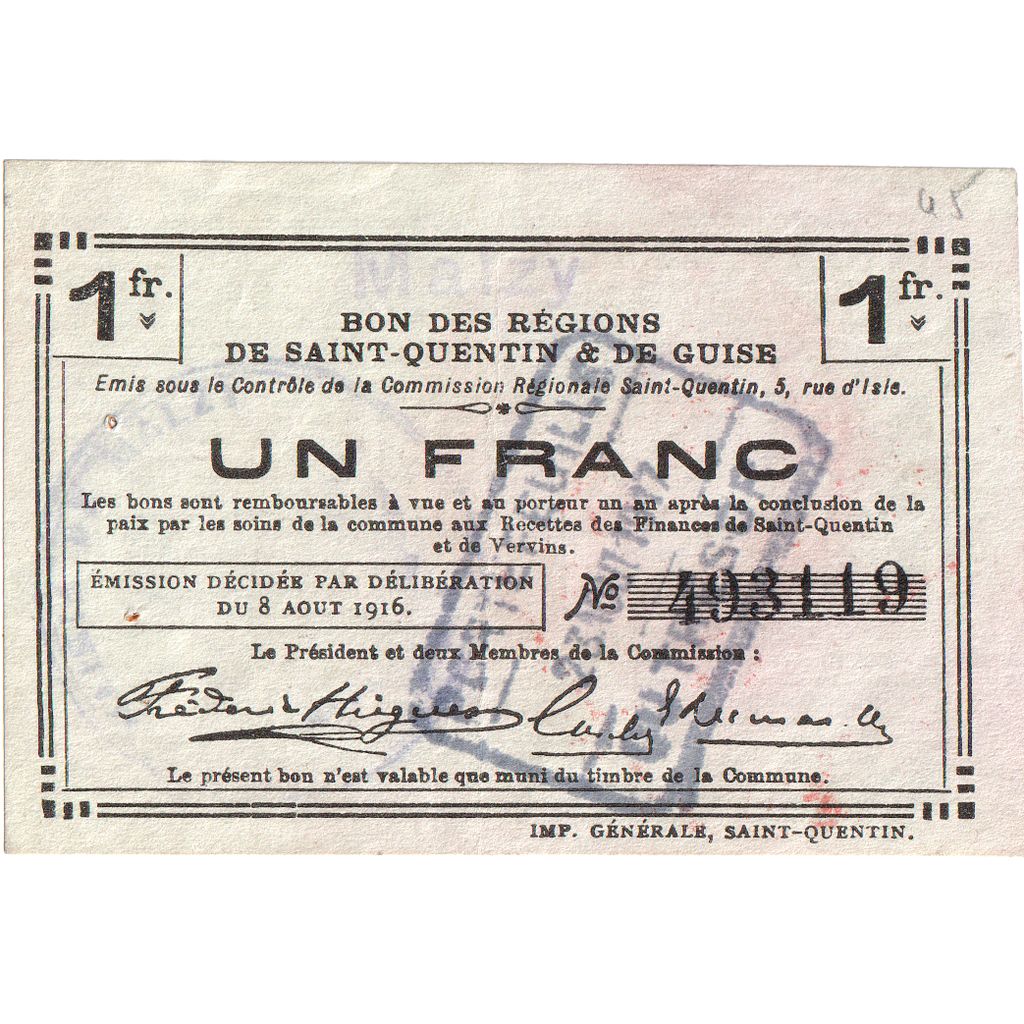 France, 1 Franc, 493119, TB+, Pirot:02-2404