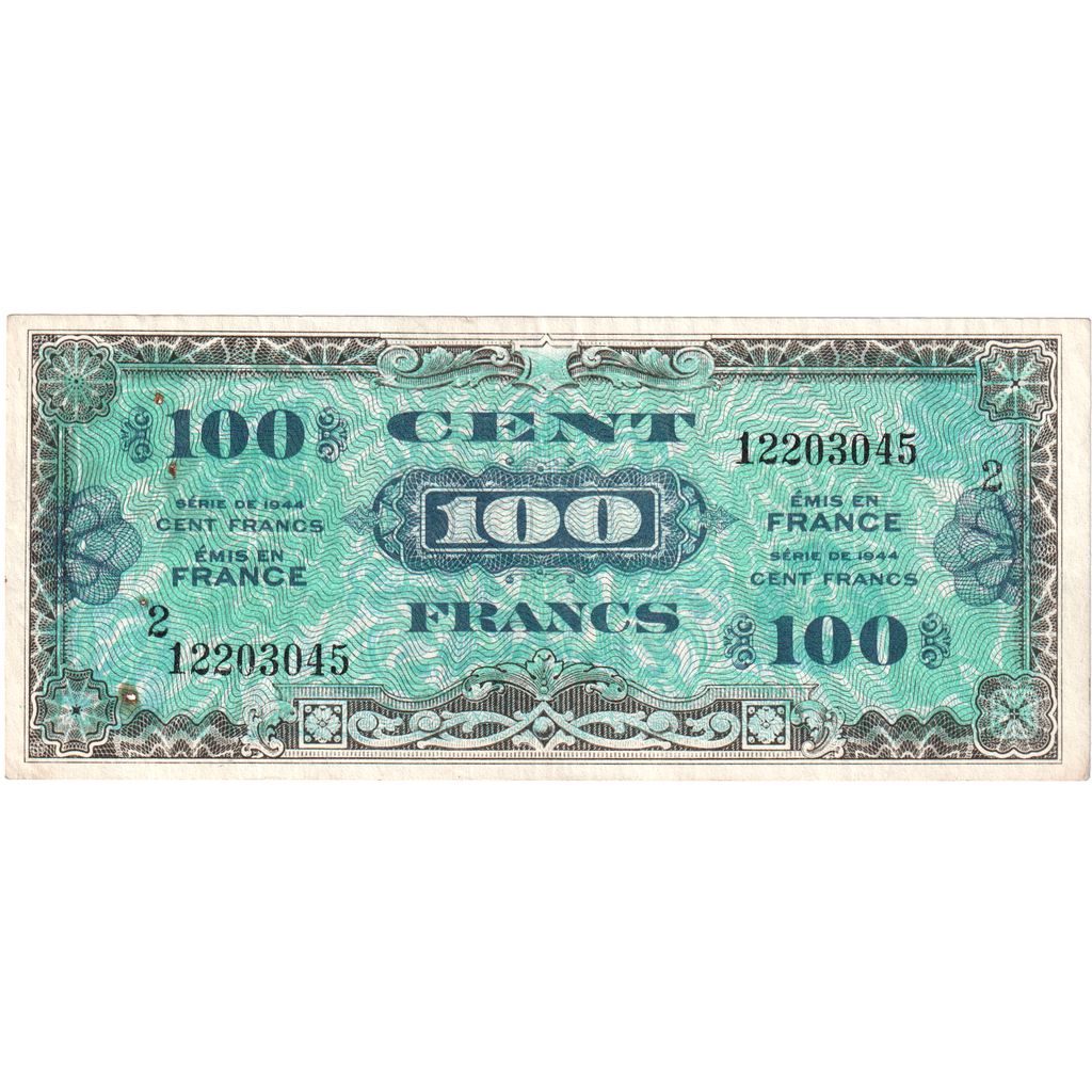 France, 100 Francs, 12203045, TTB