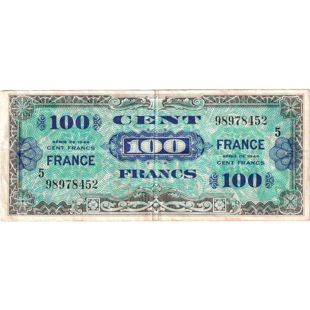 France, 100 Francs, 98978452, TTB