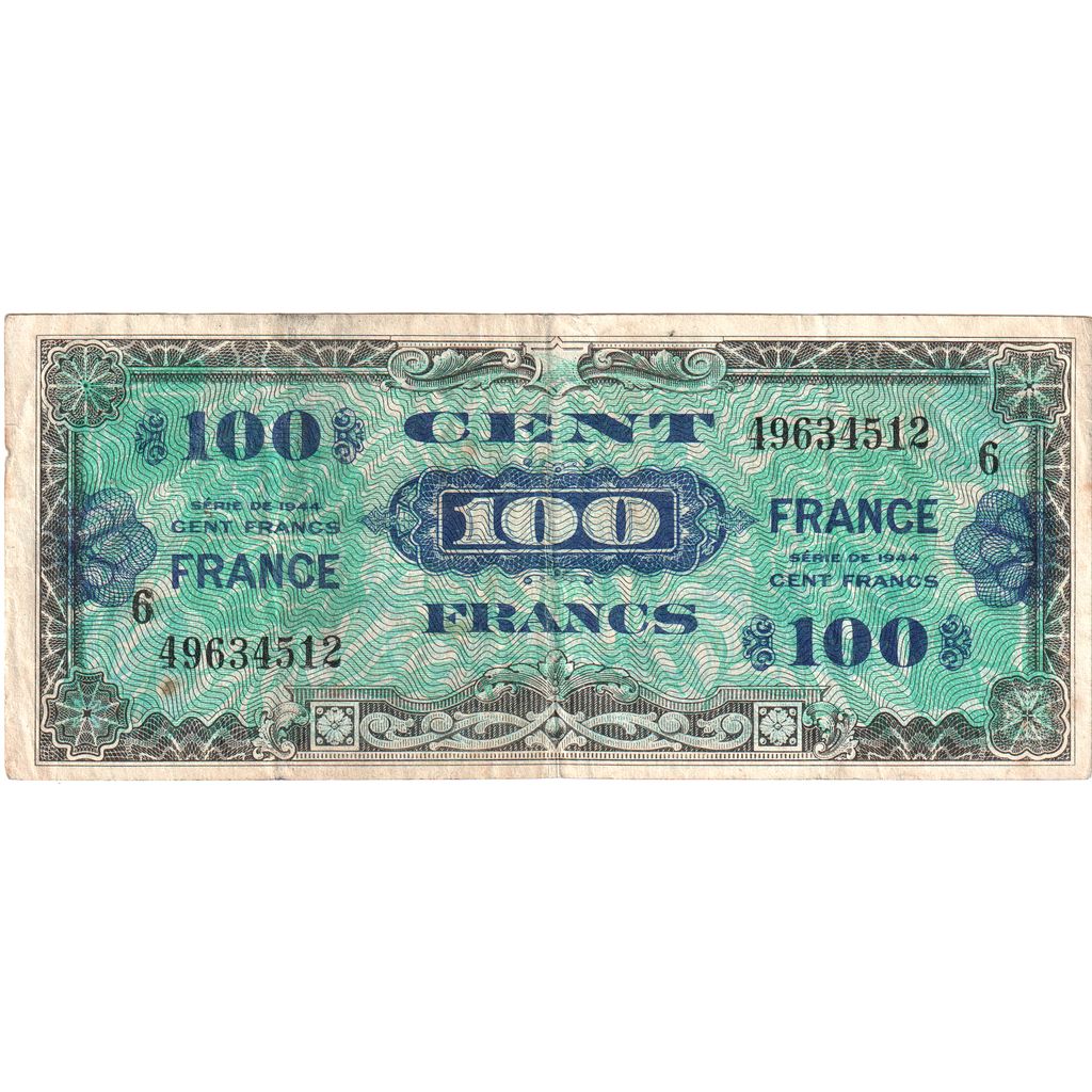 France, 100 Francs, 49634512, TTB