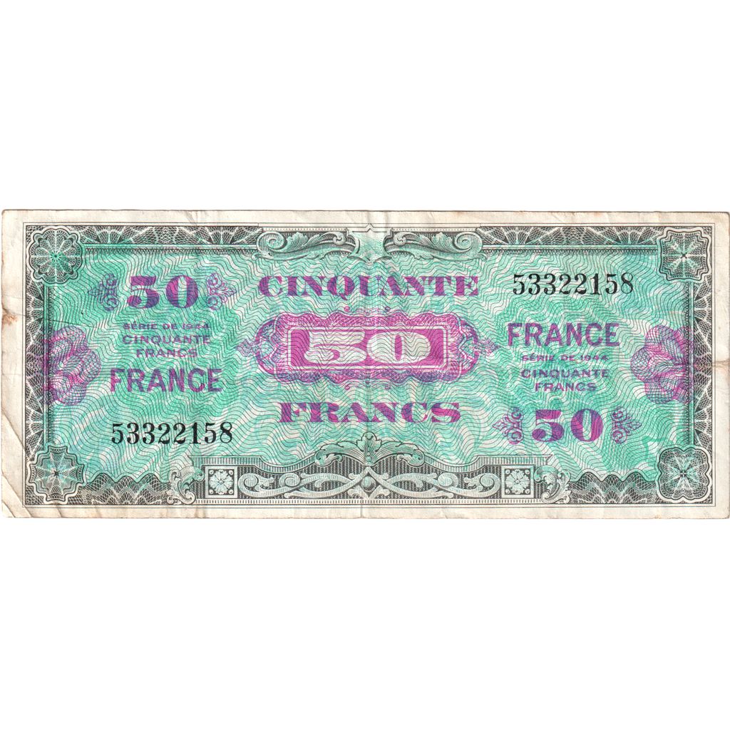 France, 50 Francs, France, 53322158, TTB