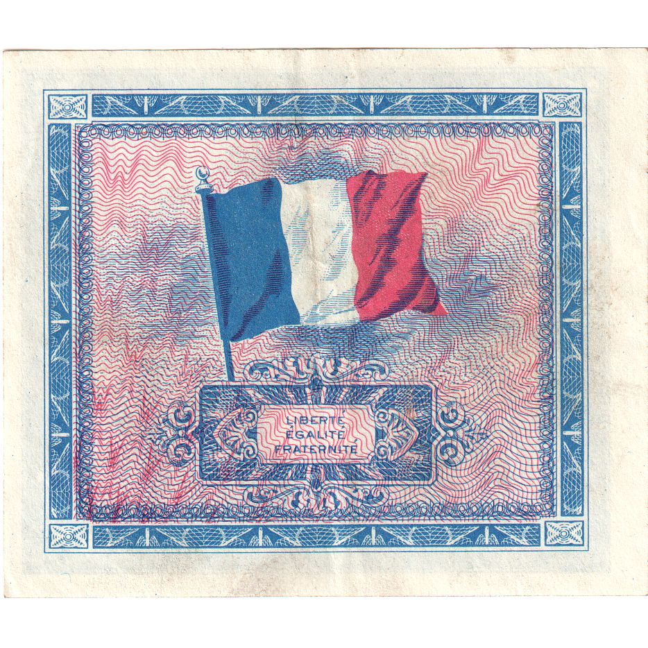 France, 10 Francs, Drapeau/France, SÉRIE 1944, TB+