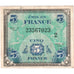 France, 5 Francs, Drapeau/France, SERIE DE 1944, SÉRIE 1944, TB+