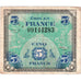 Frankreich, 5 Francs, Flag/France, SERIE DE 1944, SÉRIE 1944, S+