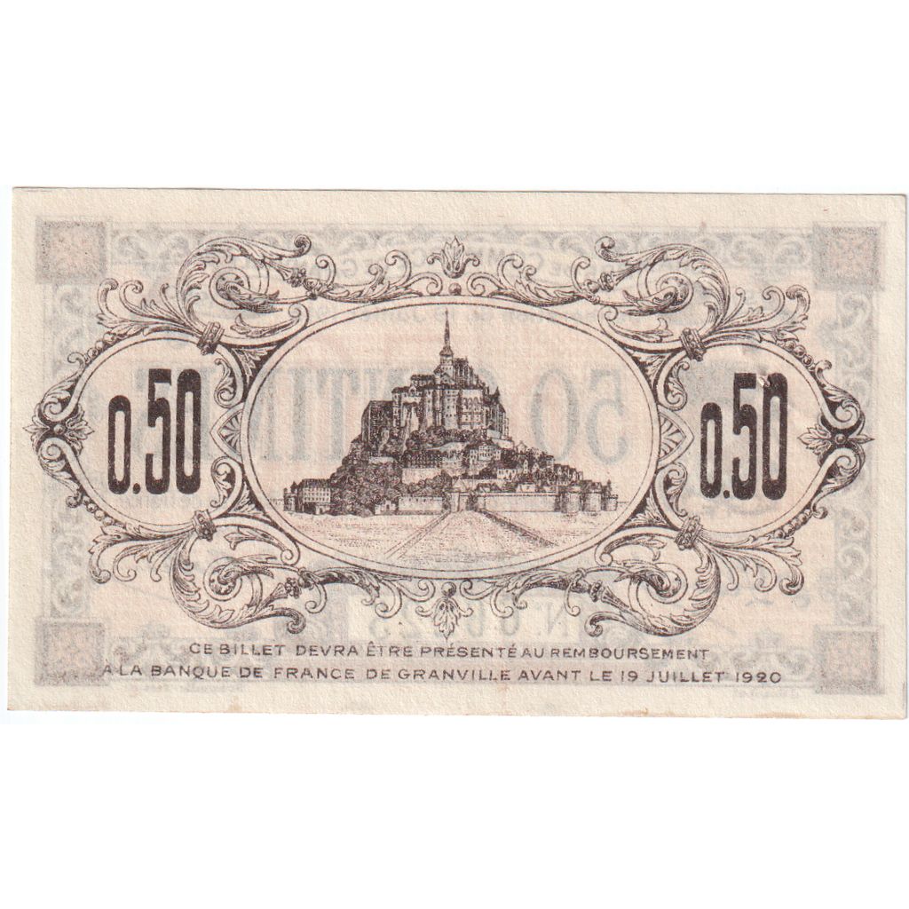 Frankreich, 50 Centimes, 1915-07-19, 66225, S+, Pirot:60-7