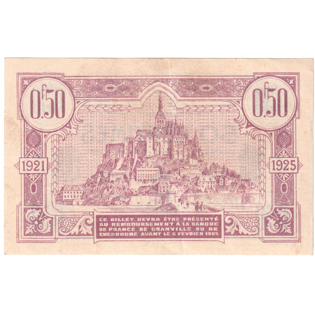 Frankreich, 50 Centimes, 1921-10-07, 018473, S+, Pirot:61-5