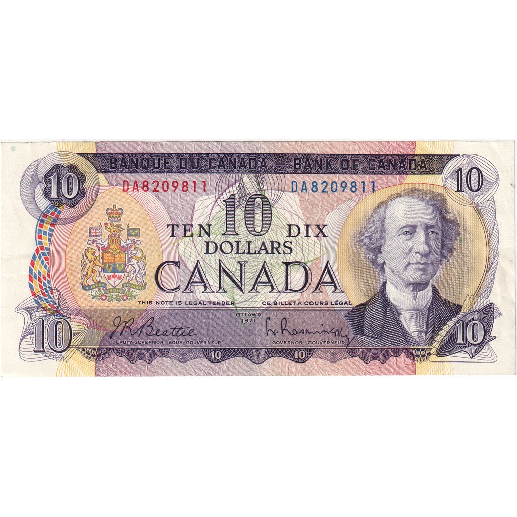 Canada, 10 Dollars, TTB