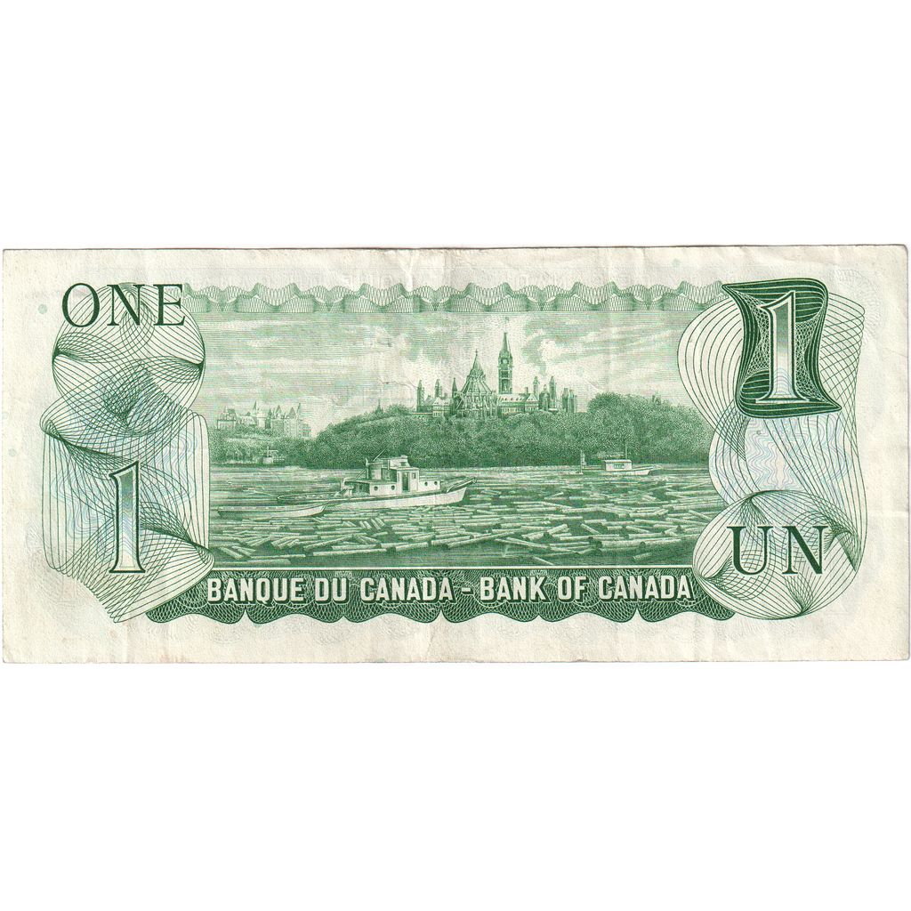 Canada, 1 Dollar, EF(40-45)