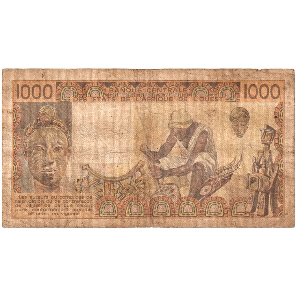 West African States, 1000 Francs, SGE+