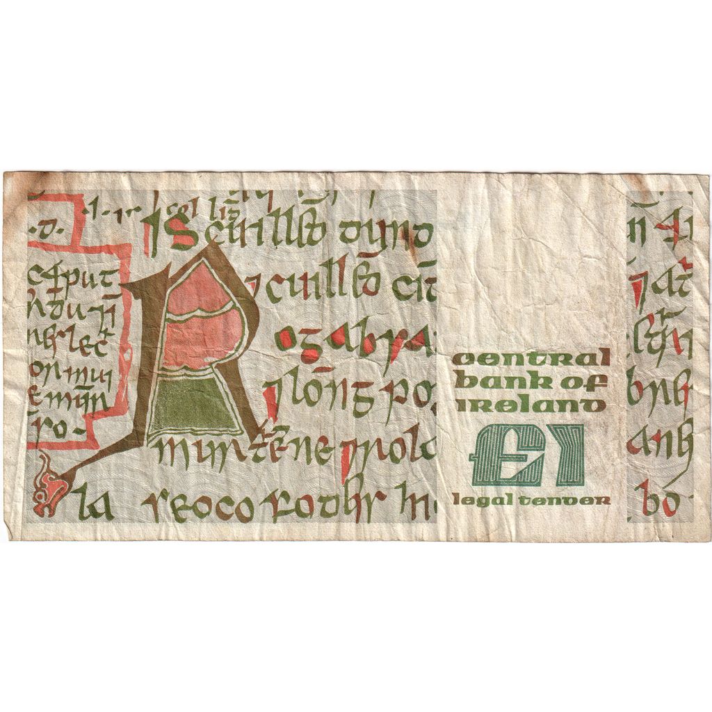 REPÚBLICA DE IRLANDA, 1 Pound, 1986-01-06, RC+