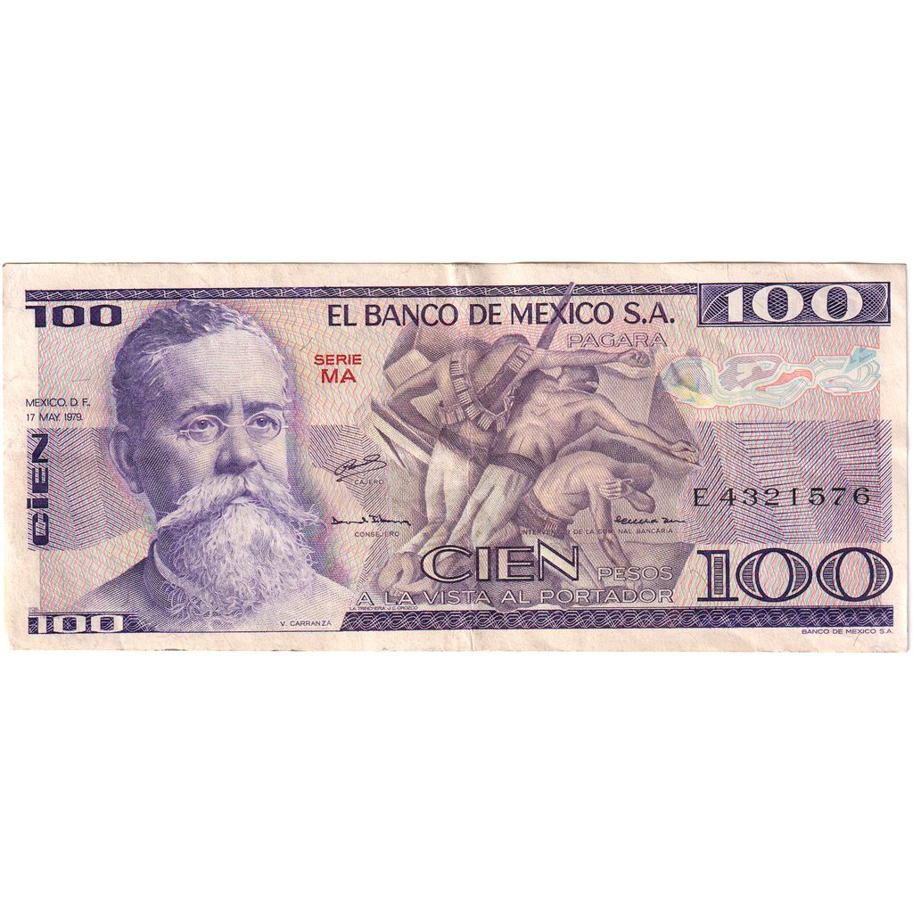 México, 100 Pesos, 1979-05-17, RC+