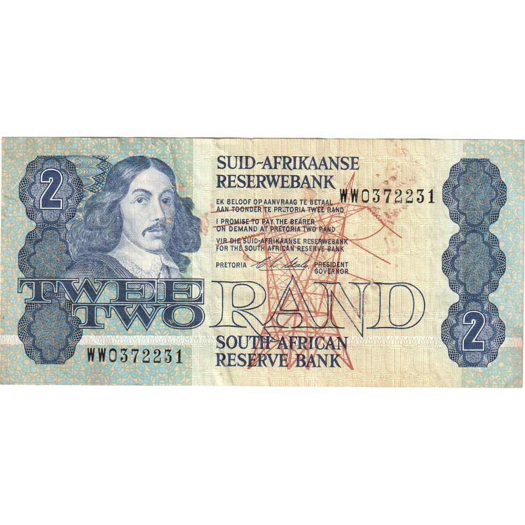 Sudáfrica, 2 Rand, BC+