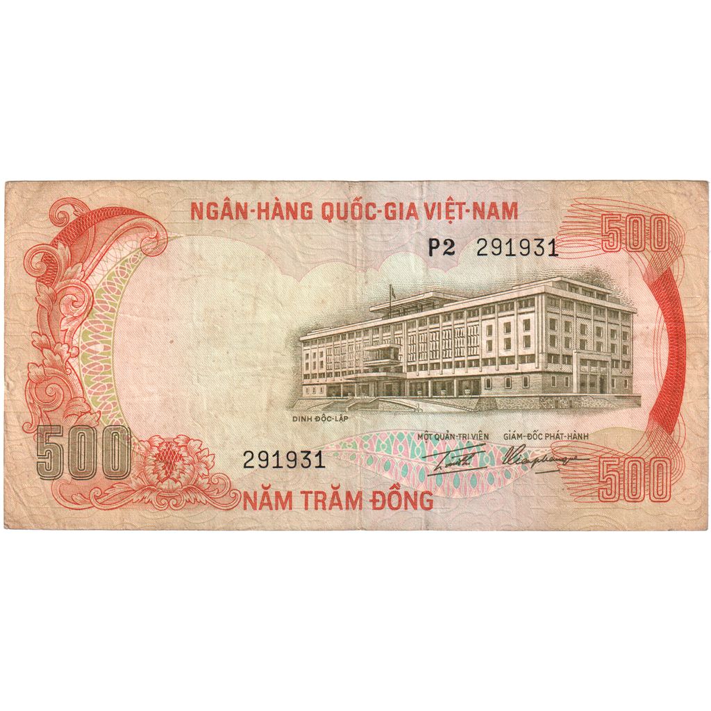 South Vietnam, 500 Dông, VF(20-25)