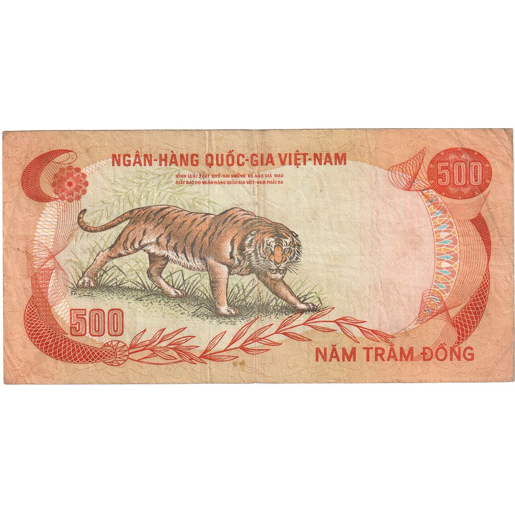 South Vietnam, 500 Dông, VF(20-25)