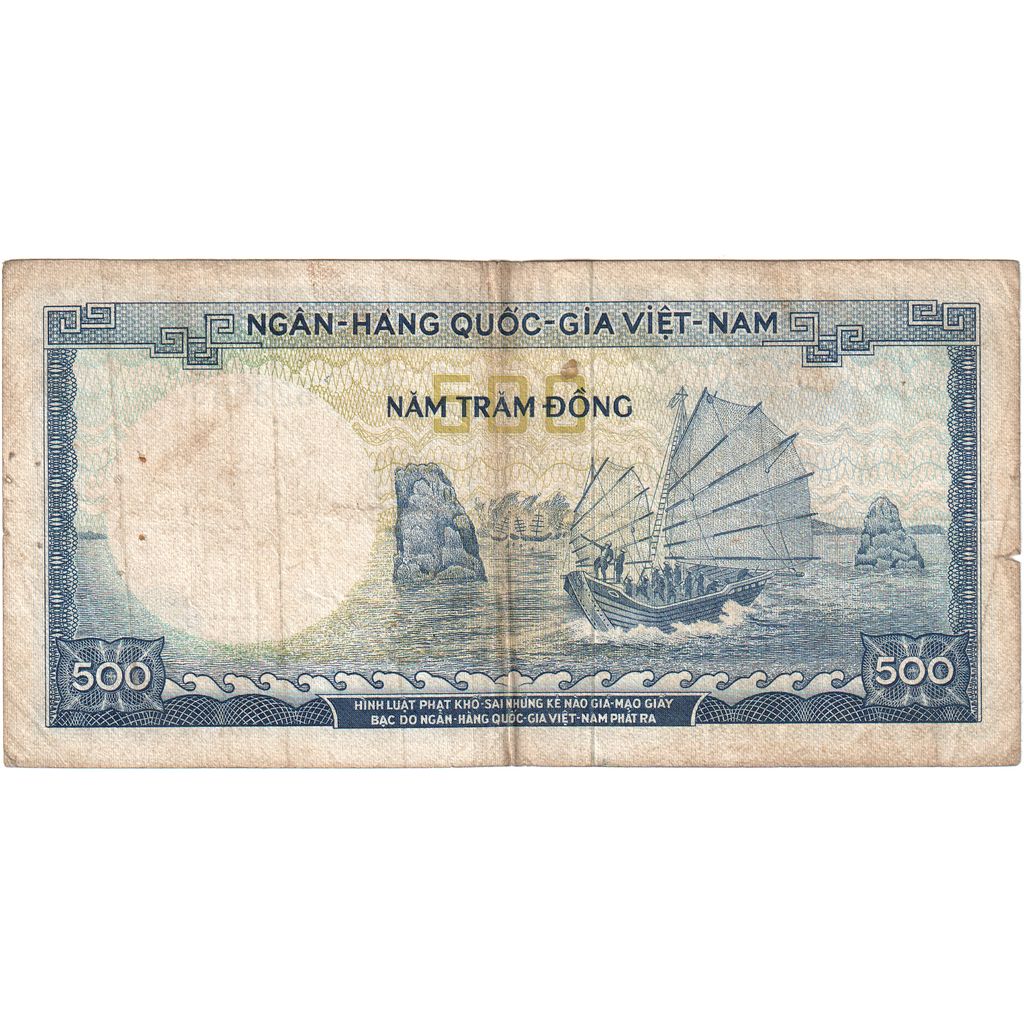 South Vietnam, 500 Dông, VF(20-25)