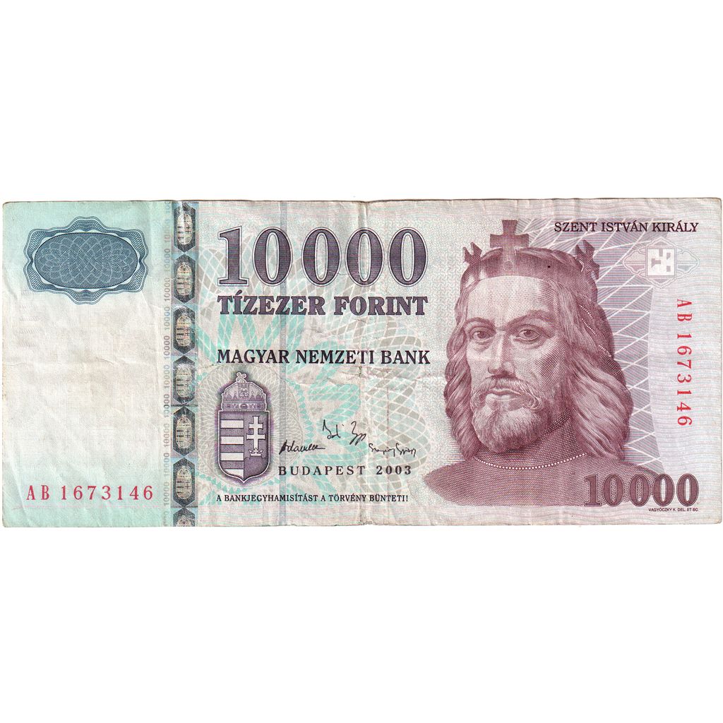 Ungarn, 10,000 Forint, 2003, S