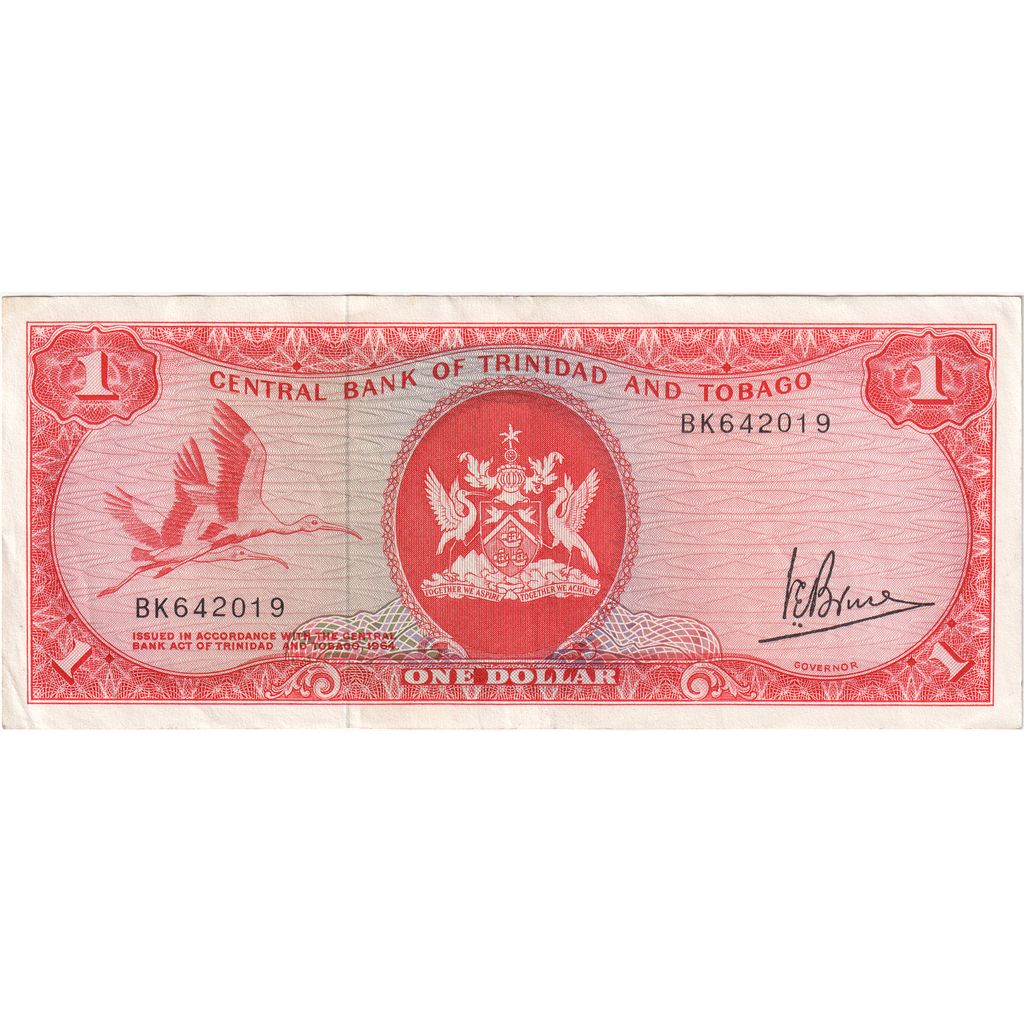 Trinidad and Tobago, 1 Dollar, UNZ-