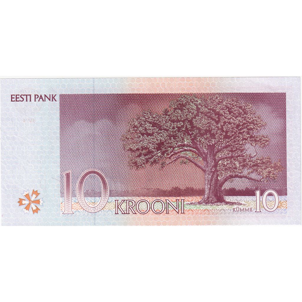 Estonia, 10 Krooni, UNZ