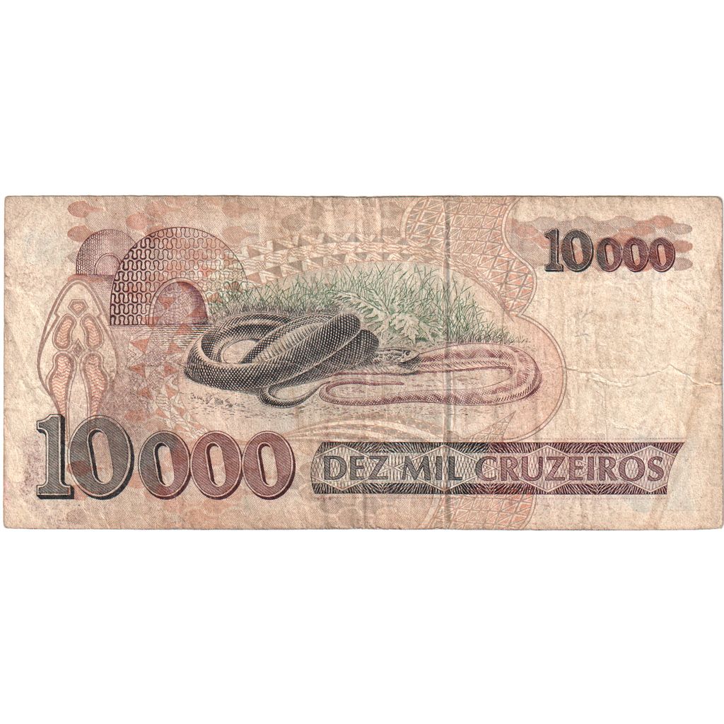 Brasil, 10,000 Cruzeiros, RC