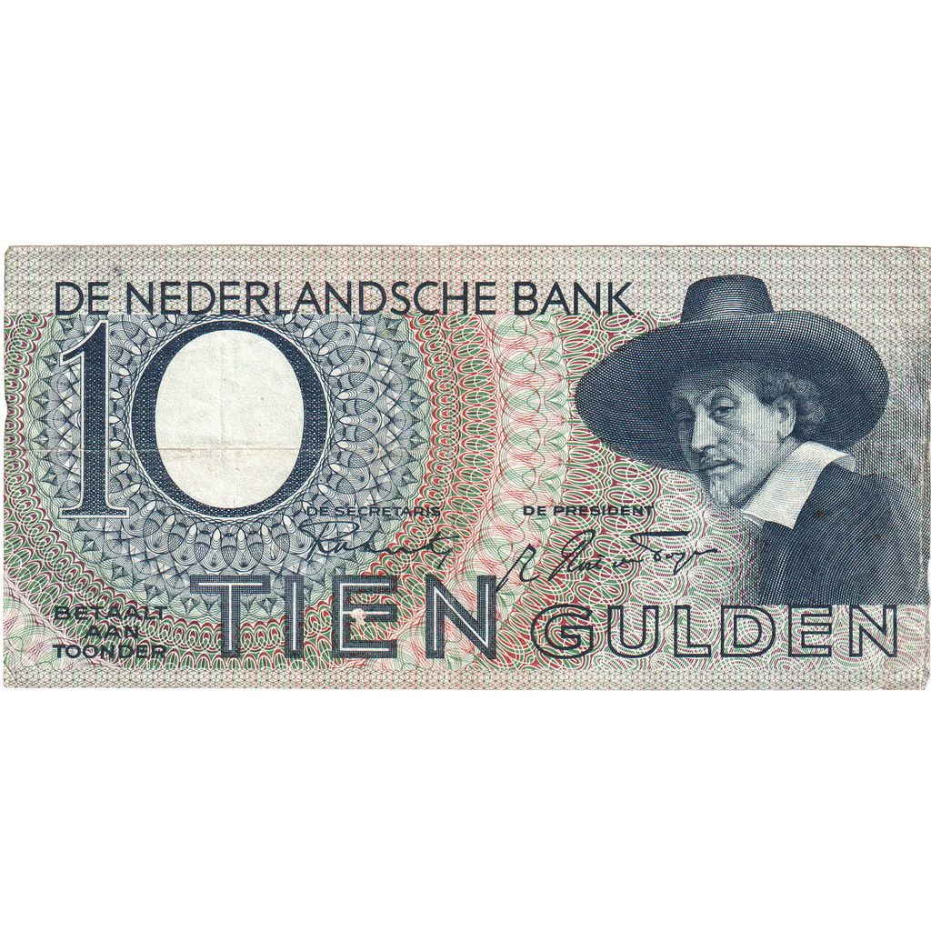 Netherlands, 10 Gulden, EF(40-45)