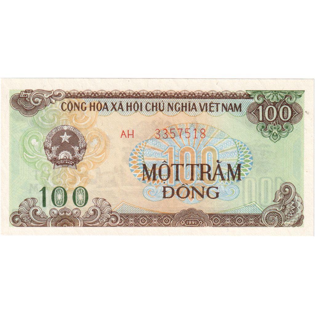 Wietnam, 100 Dông, UNC(65-70)